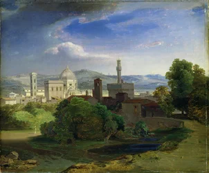 Uitzicht over Florence, c.1829